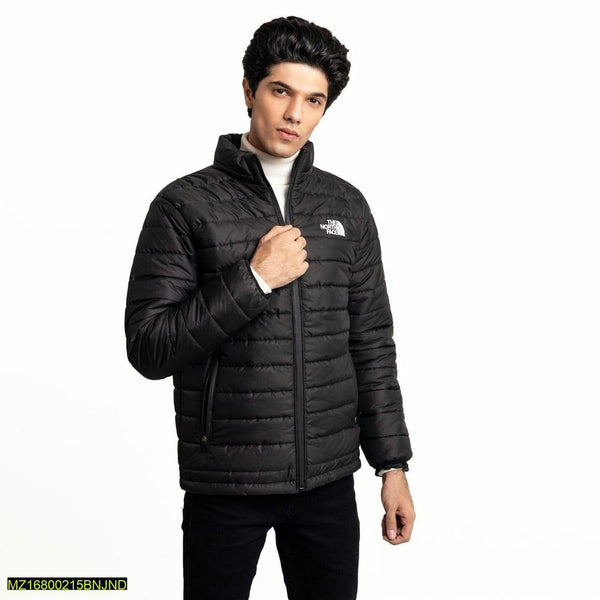 Men's Stitched Parachute Puffer Plain Jacket